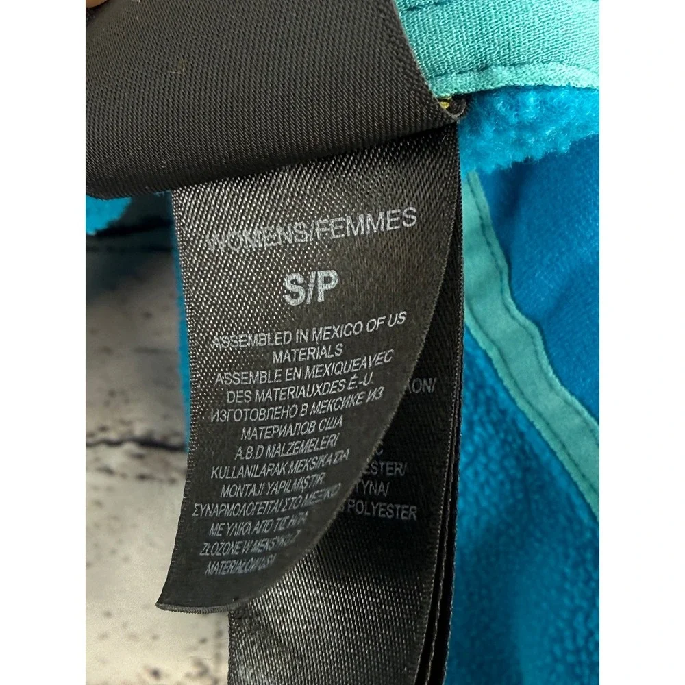 The North Face Summit Series Polartec Fleece Jacket Women's Blue Full Zip Size S